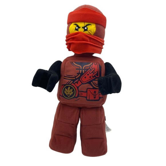 Lego Ninjago Kai Red Ninja Plush 13" Master Of Spinjitzu Stuffed Animal - Picture 1 of 5